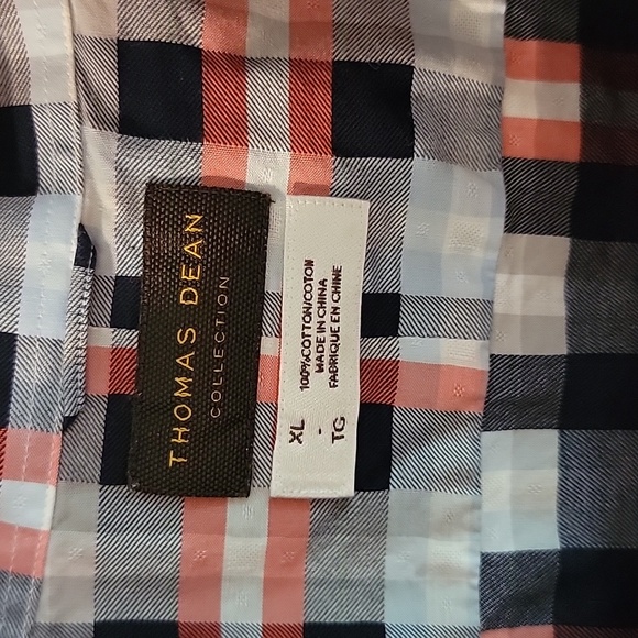 Thomas Dean Collection button down - Picture 2 of 3
